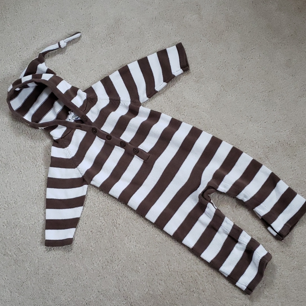 Old Navy baby striped jumpsuit